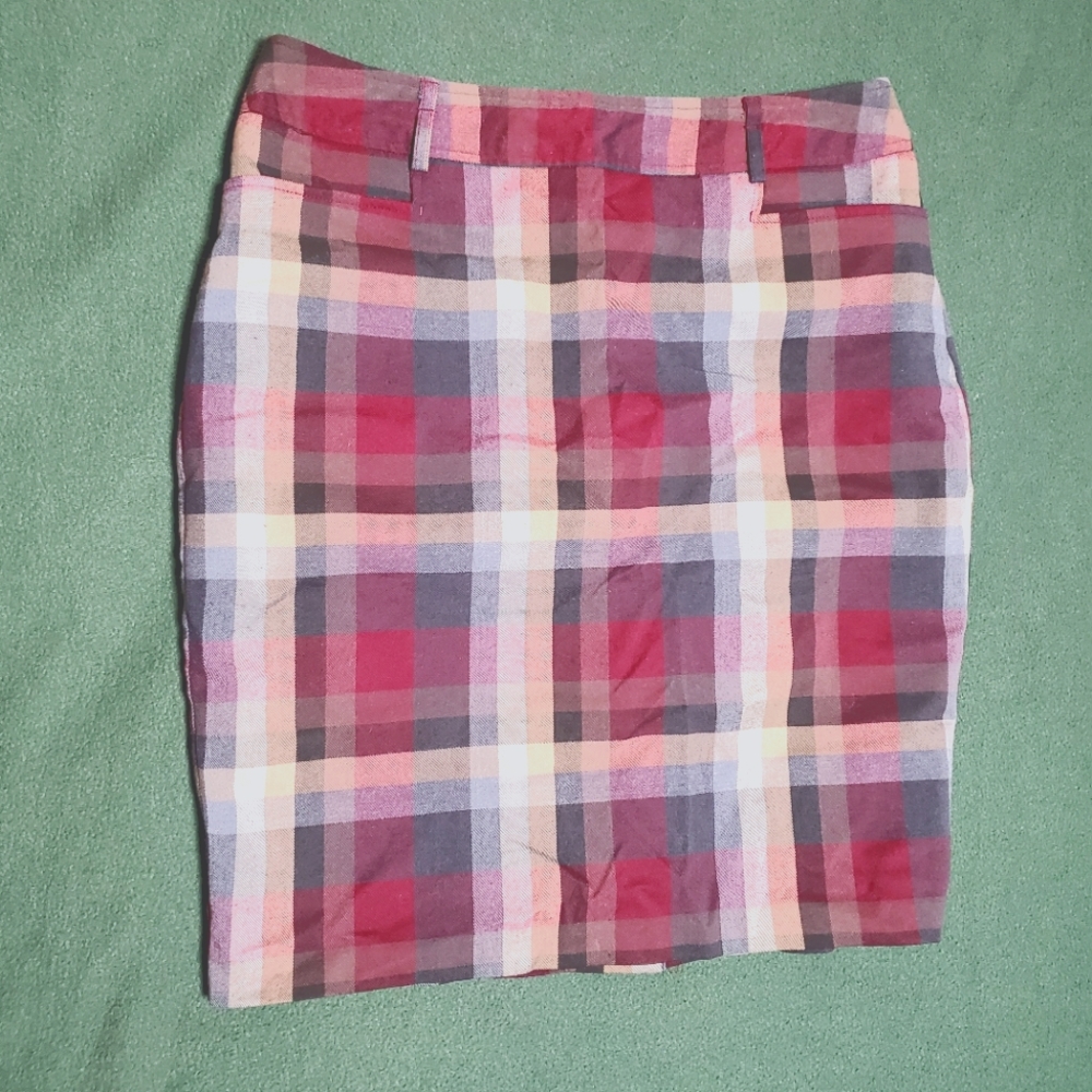 Plaid Skirt